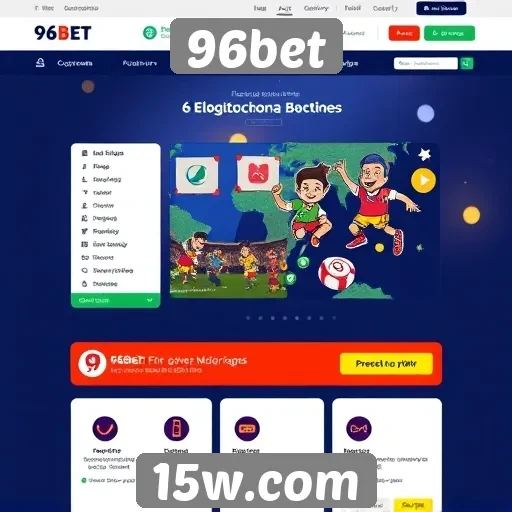 Acessibilidade e design do site 96bet para usuários